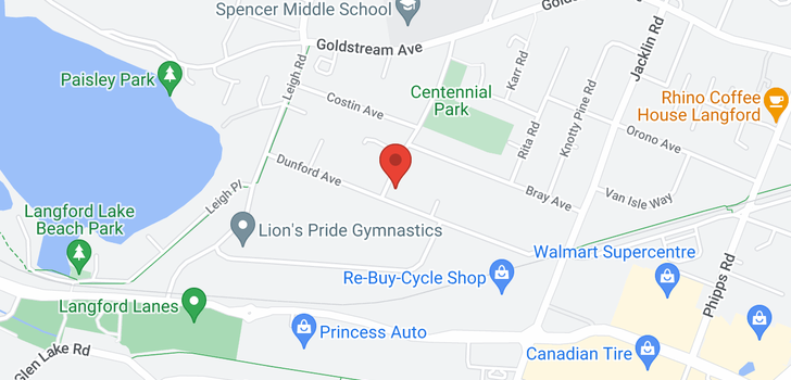 map of 105-2889 Carlow Rd